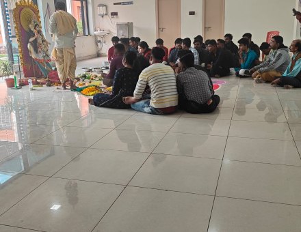 Saraswati Puja celebration at KPS Institute of Polytechnic